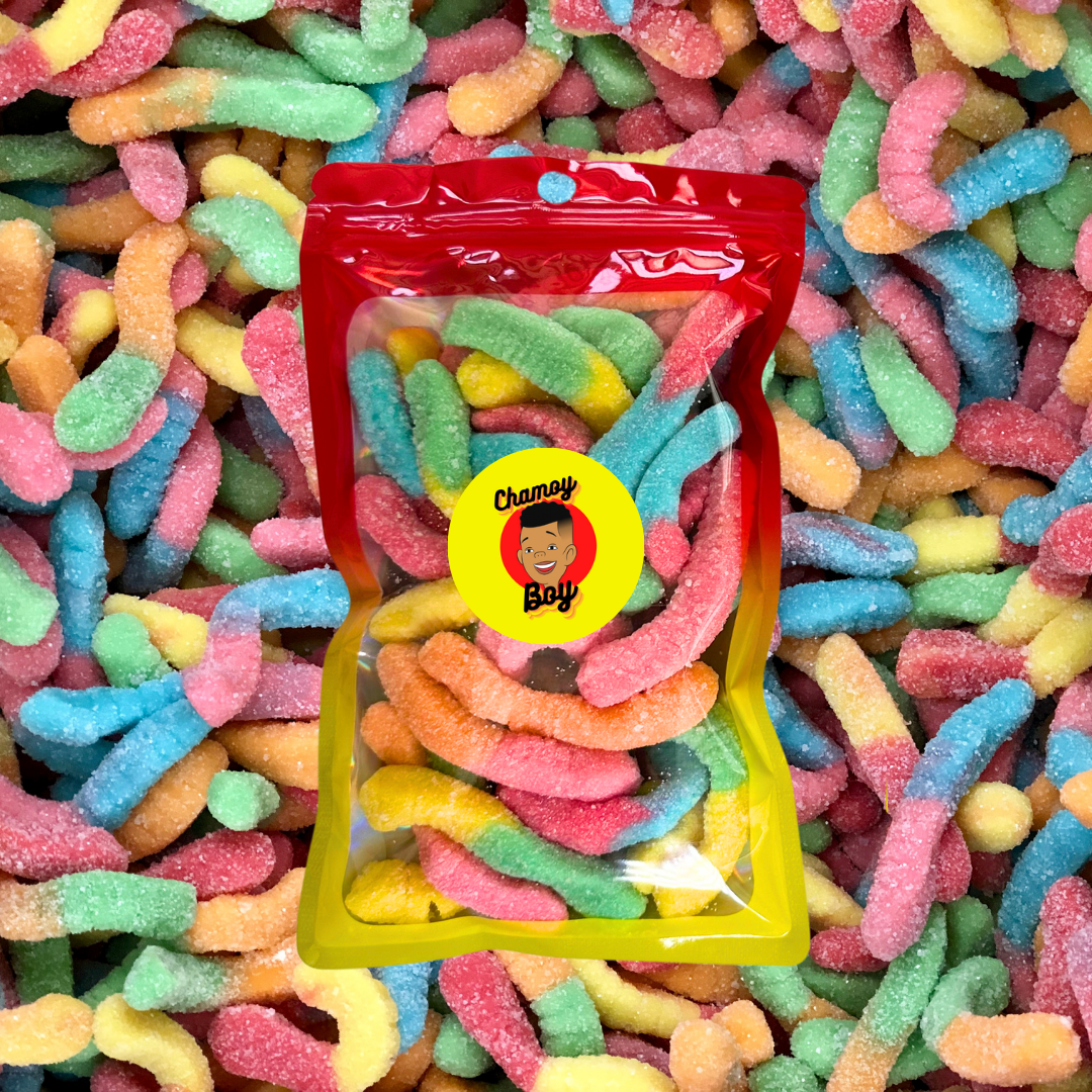 Sour Gummy Worms -Plain