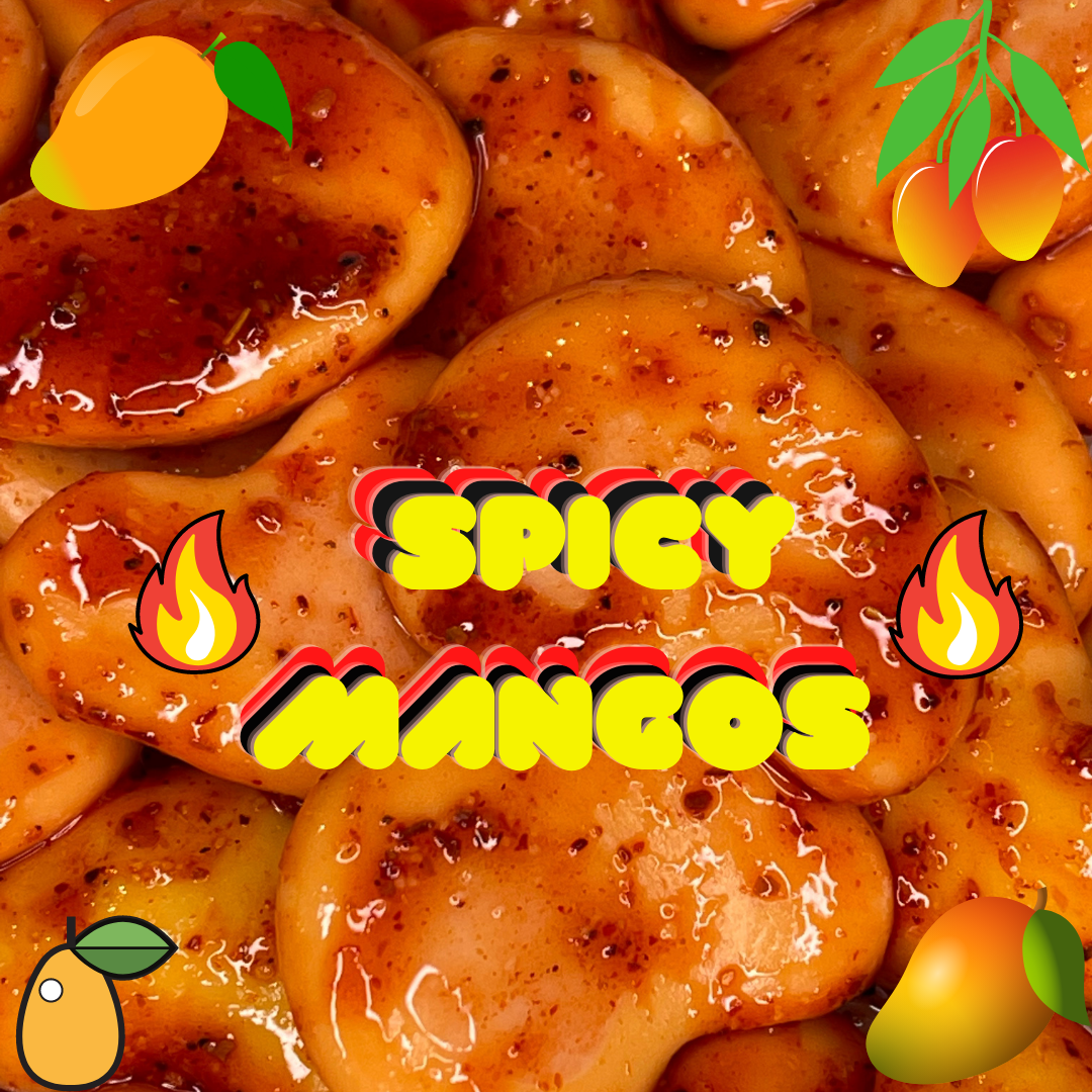 Spicy Mangos with Chamoy Boy Sauce